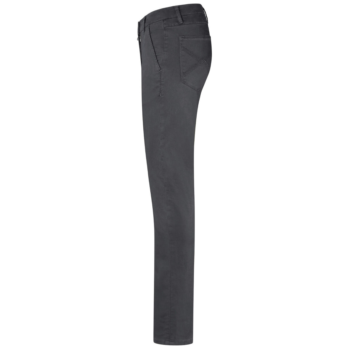 Hakro Damen 706 Chinohose X-Stretch – karbongrau