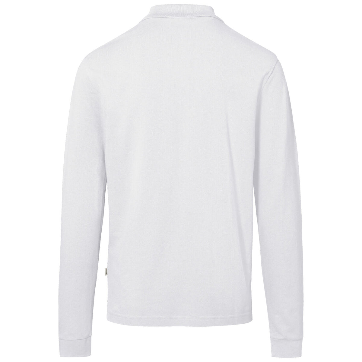Hakro 817 Langarm Poloshirt Mikralinar ECO – weiß