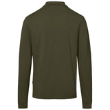 Hakro 817 Langarm Poloshirt Mikralinar ECO – olive