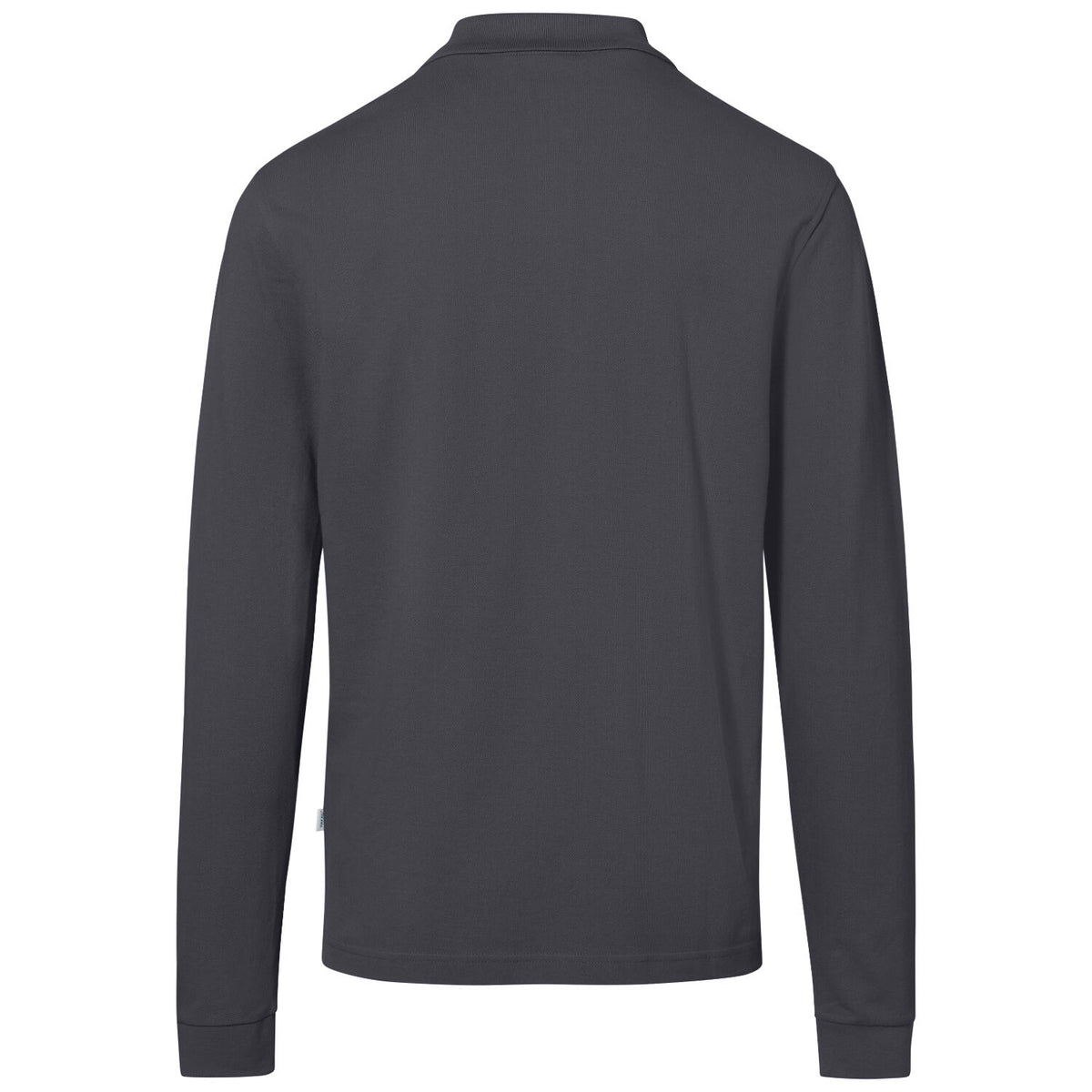 Hakro 817 Langarm Poloshirt Mikralinar ECO – karbongrau