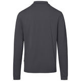 Hakro 817 Langarm Poloshirt Mikralinar ECO – karbongrau