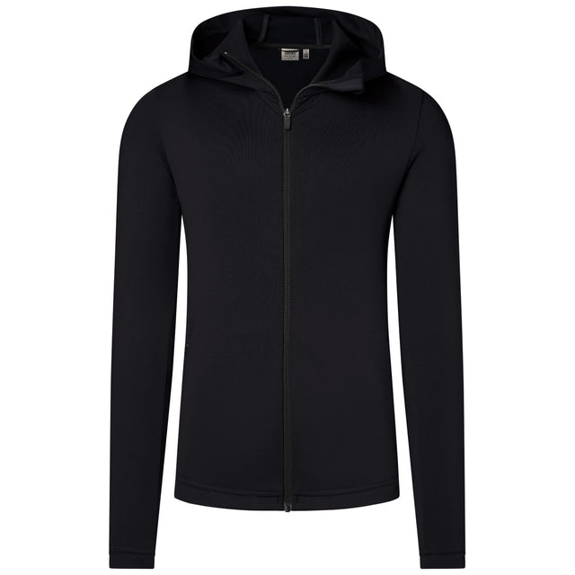 Hakro 873 Kapuzen-Tecjacke ECO – schwarz