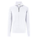 Hakro 535 Langarm-Zip-Shirt Mikralinar ECO – weiß