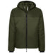 Hakro 889 Kapuzen-Thermo-Loftjacke – olive