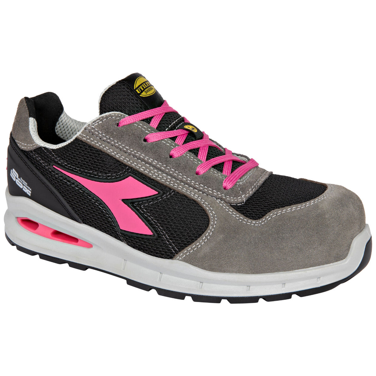 Diadora RUN A.BOX smoke Diado S1PS Sicherheitshalbschuhe
