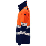 Mascot Accelerate Safe Warnschutz-Fleecejacke – marine/leuchtorange