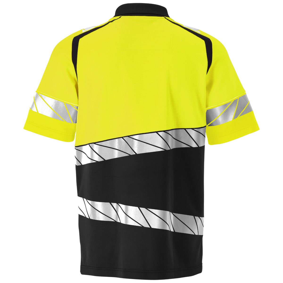 Mascot Accelerate Safe Warnschutz-Poloshirt – schwarz/leuchtgelb