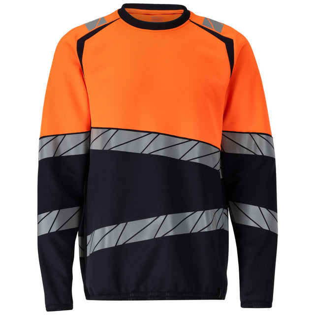 Mascot Accelerate Safe Warnschutz-Sweatshirt – marine/leuchtorange
