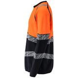 Mascot Accelerate Safe Warnschutz-Sweatshirt – marine/leuchtorange
