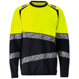 Mascot Accelerate Safe Warnschutz-Sweatshirt – marine/leuchtgelb