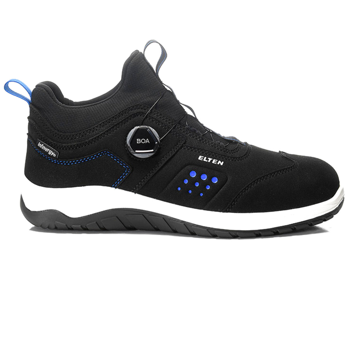 Elten Sloan BOA ESD S3S Sicherheitshalbschuhe schwarz – schwarz