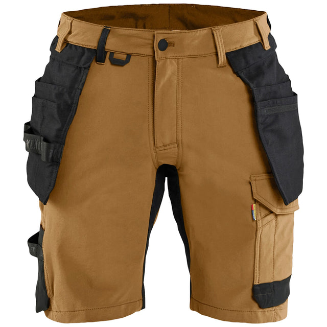 Blåkläder 1702 Arbeitsshorts – braun/schwarz