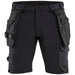Blåkläder 1702 Arbeitsshorts – schwarz