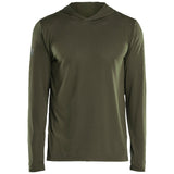 Blåkläder 3417 UV Funktionsshirt mit Kapuze – waldgrün