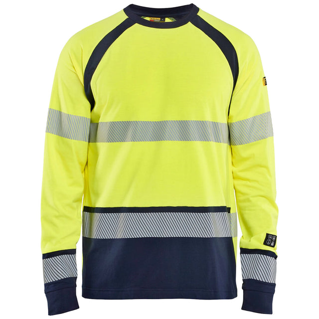 Blåkläder 3436 Multinorm Langarmshirt gelb – gelb