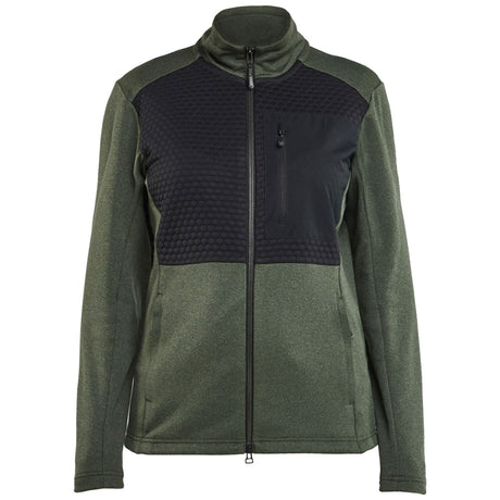 Blåkläder Damen 3549 Sweatjacke – herbstgrün/schwarz