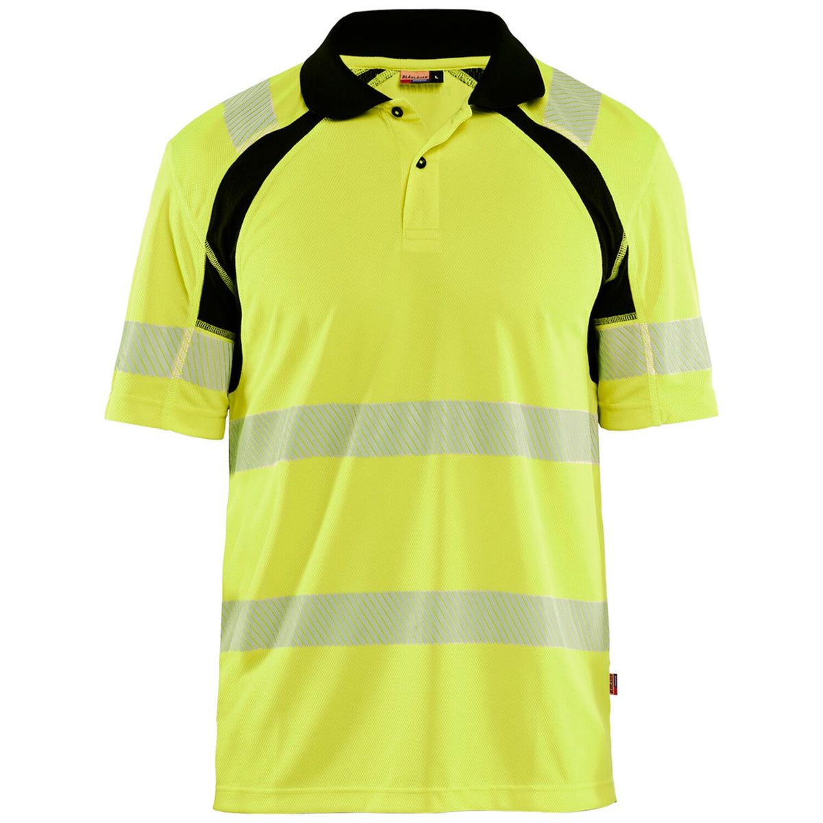 Blåkläder 3595 Warnschutz UV Poloshirt – gelb/schwarz