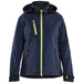 Blåkläder Damen Softshell Winterjacke – dunkelmarine/gelb