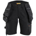 Blåkläder Damen 7175 Arbeitsshorts Striker – schwarz