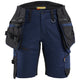 Blåkläder Damen 7175 Arbeitsshorts Striker – dunkelmarine/schwarz