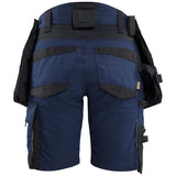 Blåkläder Damen 7175 Arbeitsshorts Striker – dunkelmarine/schwarz