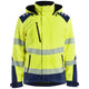 Blåkläder 4400 Blakläd Warnschutz Shoftshell Winterjacke – gelb/marine