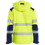 Blåkläder 4400 Blakläd Warnschutz Shoftshell Winterjacke – gelb/marine