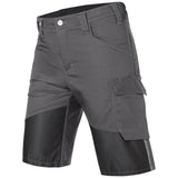 Kübler Reforce Stretch-Shorts – dunkelgrau/schwarz