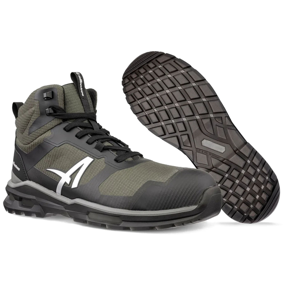 Albatros Talo MID - albatro S3S Sicherheitshochschuhe grün – grün