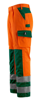 Mascot Olinda Safe Compete Warnschutz Bundhose – orange/grün