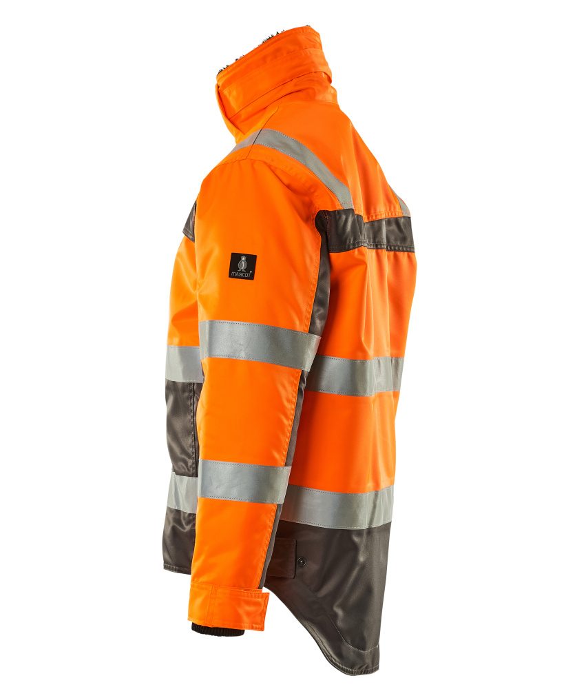 Mascot Teresina Safe Compete Pilotjacke – orange/anthrazit