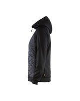 Blåkläder Damen 3464 Hybrid Sweatjacke – schwarz/gelb