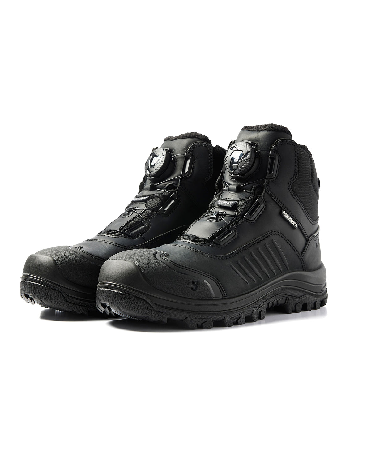 Blåkläder 2492 S3 Winter Sicherheitshochschuhe schwarz – schwarz