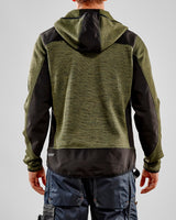 Blåkläder 4930 mit Softshell Strickjacke – armygrün/schwarz