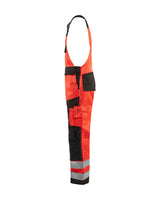 Blåkläder 2660 Warnschutz Latzhose – rot/schwarz