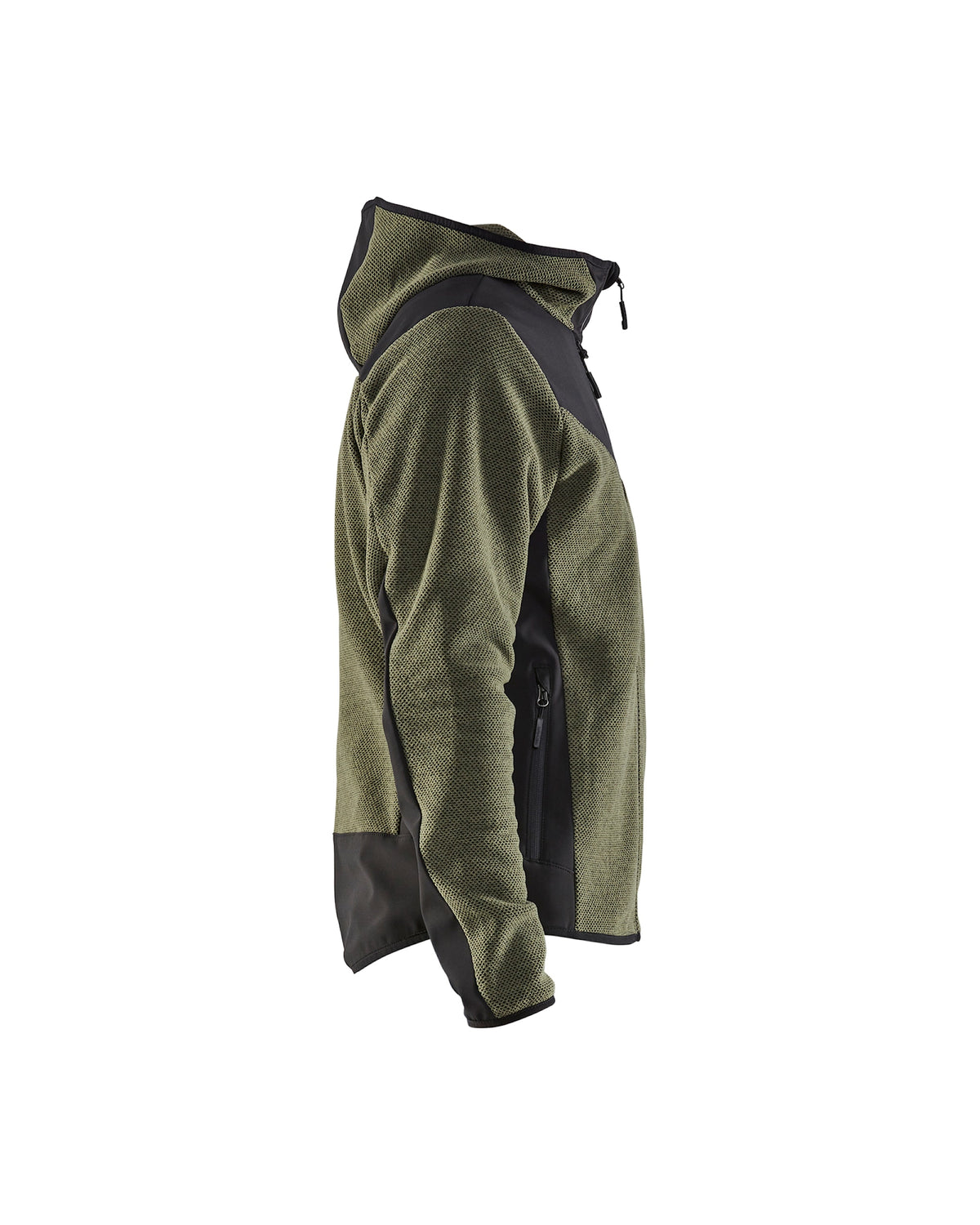 Blåkläder 5940 Strickjacke – herbstgrün/schwarz