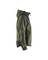 Blåkläder 5940 Strickjacke – herbstgrün/schwarz