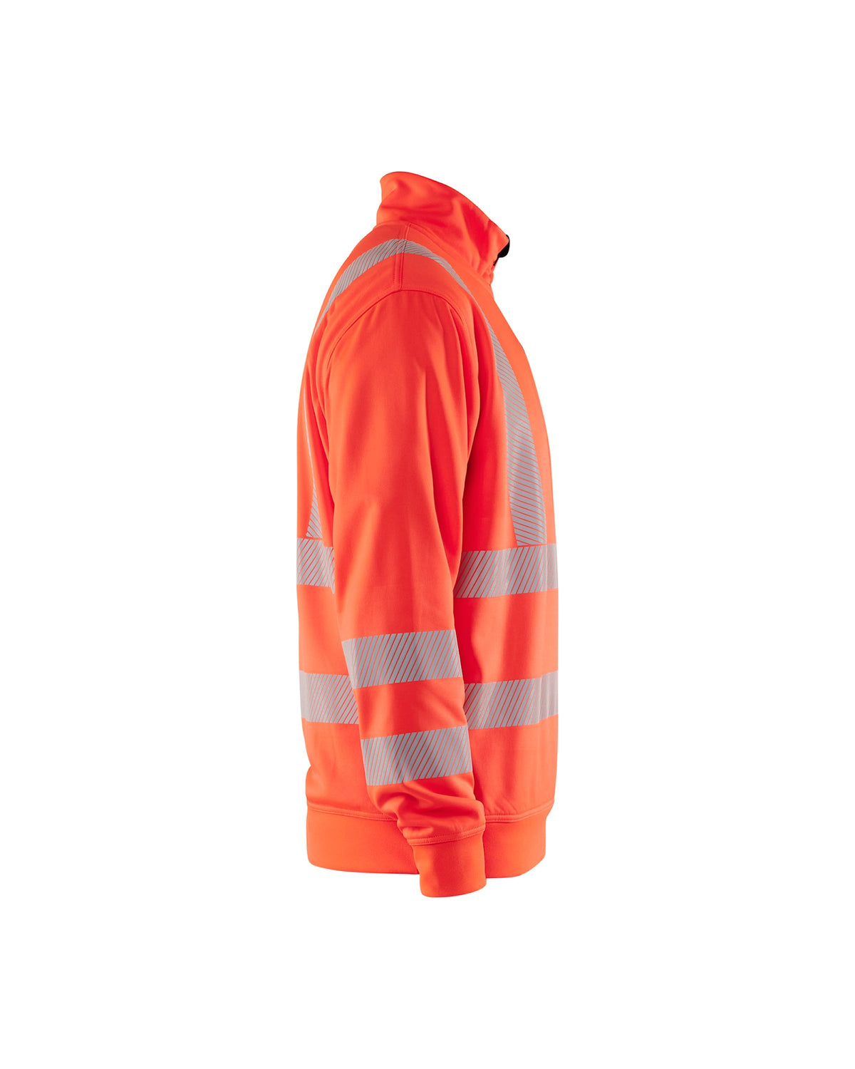Blåkläder 3564 Warnschutz Zip-Sweatshirt Kl. 3 – rot