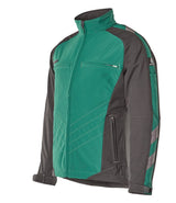 Mascot Dresden Unique zweifarbig Softshelljacke – grün/schwarz