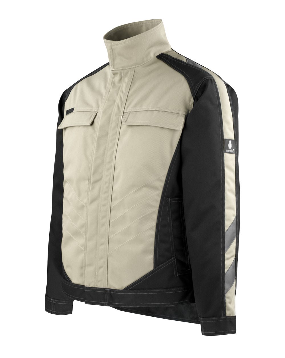 Mascot Mainz Unique Arbeitsjacke – hellkhaki/schwarz