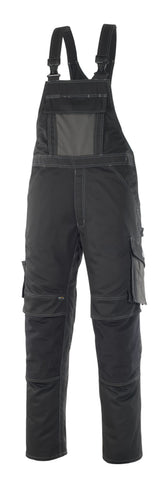 Mascot Leipzig Unique Latzhose – schwarz/dunkelanthrazit