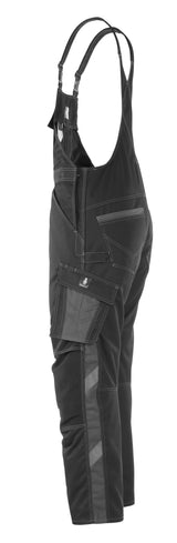 Mascot Leipzig Unique Latzhose – schwarz/dunkelanthrazit