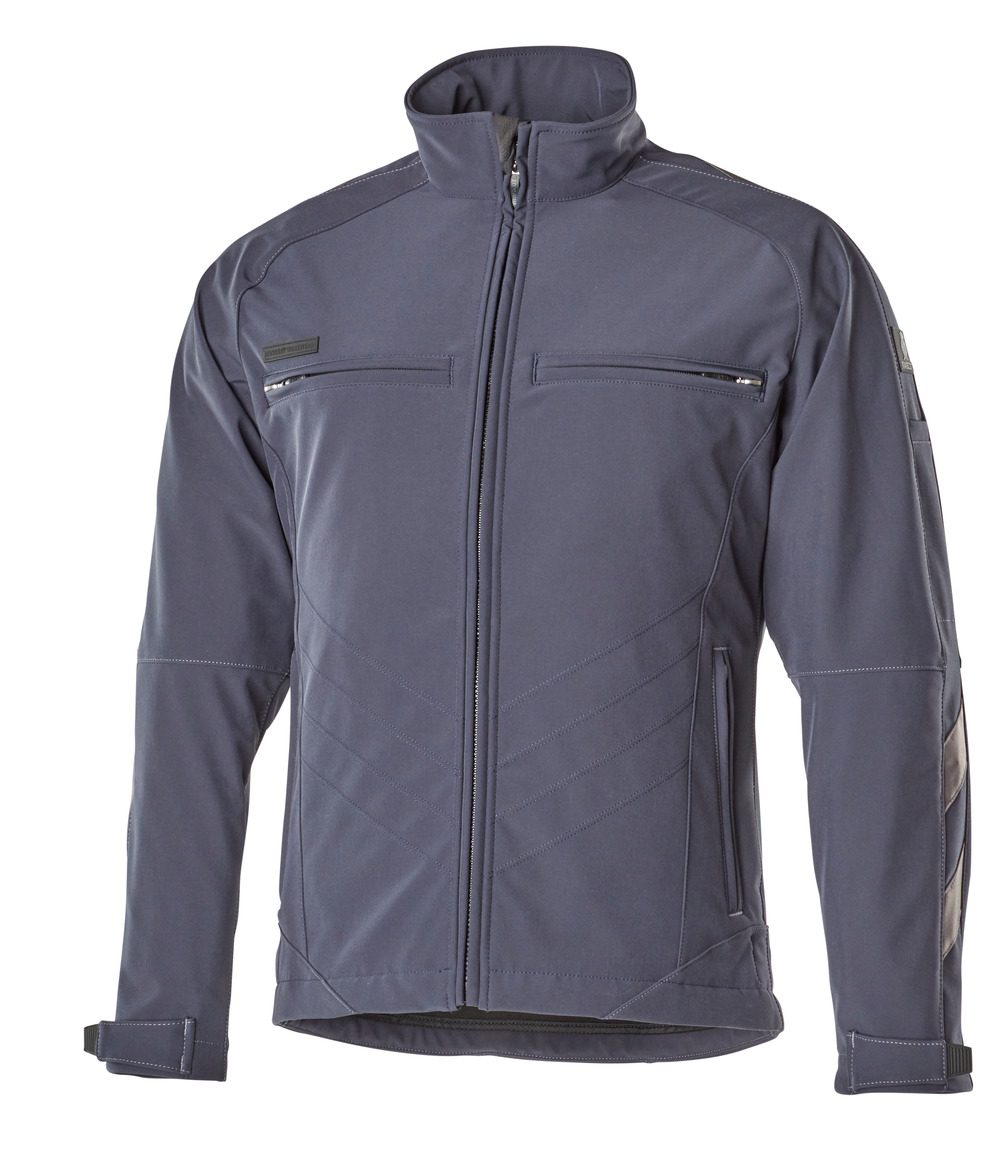 Mascot Dresden Unique einfarbig Softshelljacke – schwarzblau