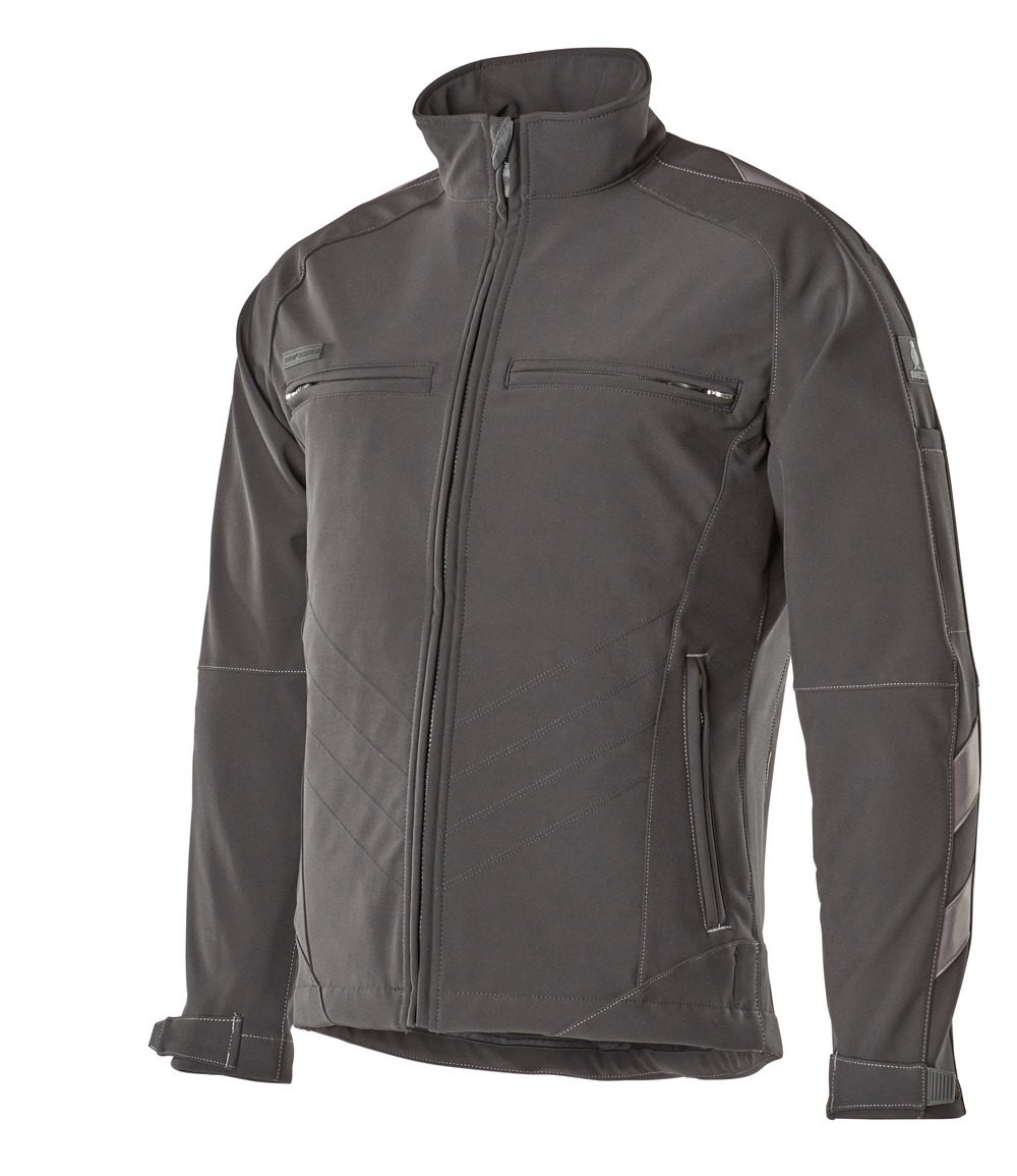 Mascot Dresden Unique einfarbig Softshelljacke – schwarz