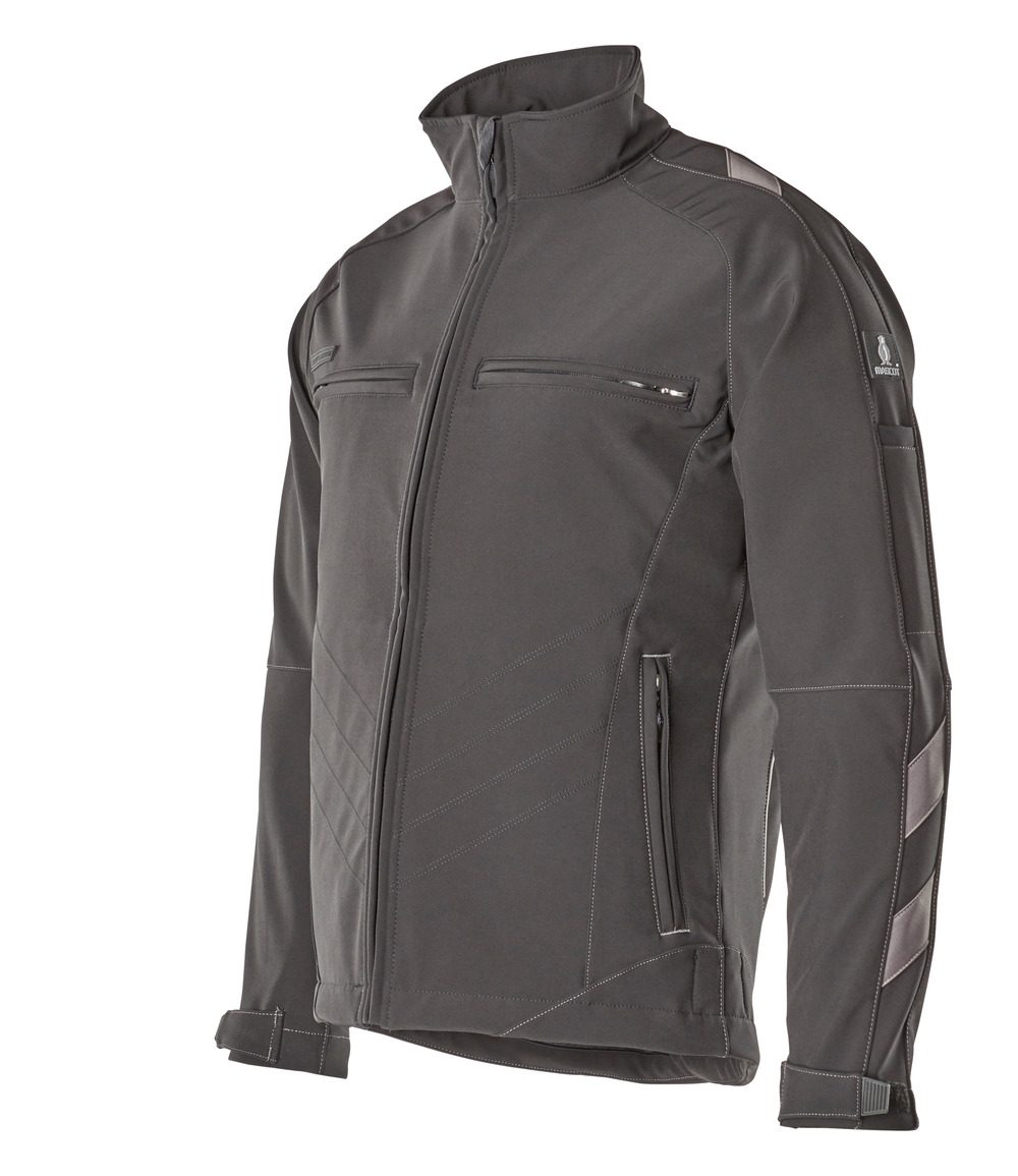 Mascot Dresden Unique einfarbig Softshelljacke – schwarz