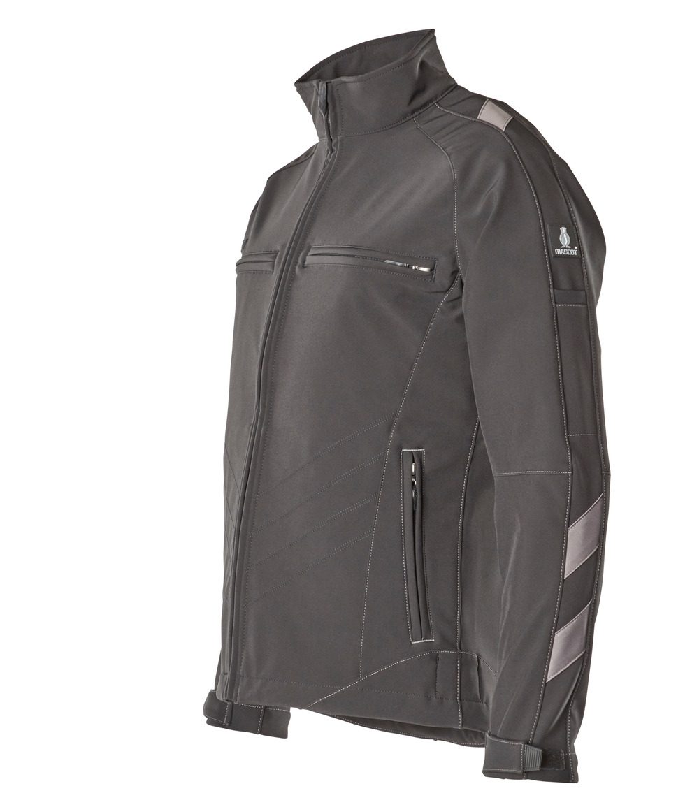 Mascot Dresden Unique einfarbig Softshelljacke – schwarz