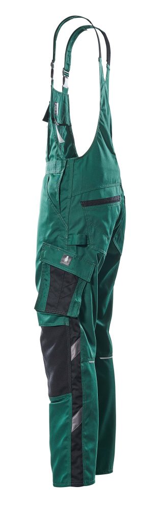 Mascot Augsburg Unique Latzhose – grün/schwarz