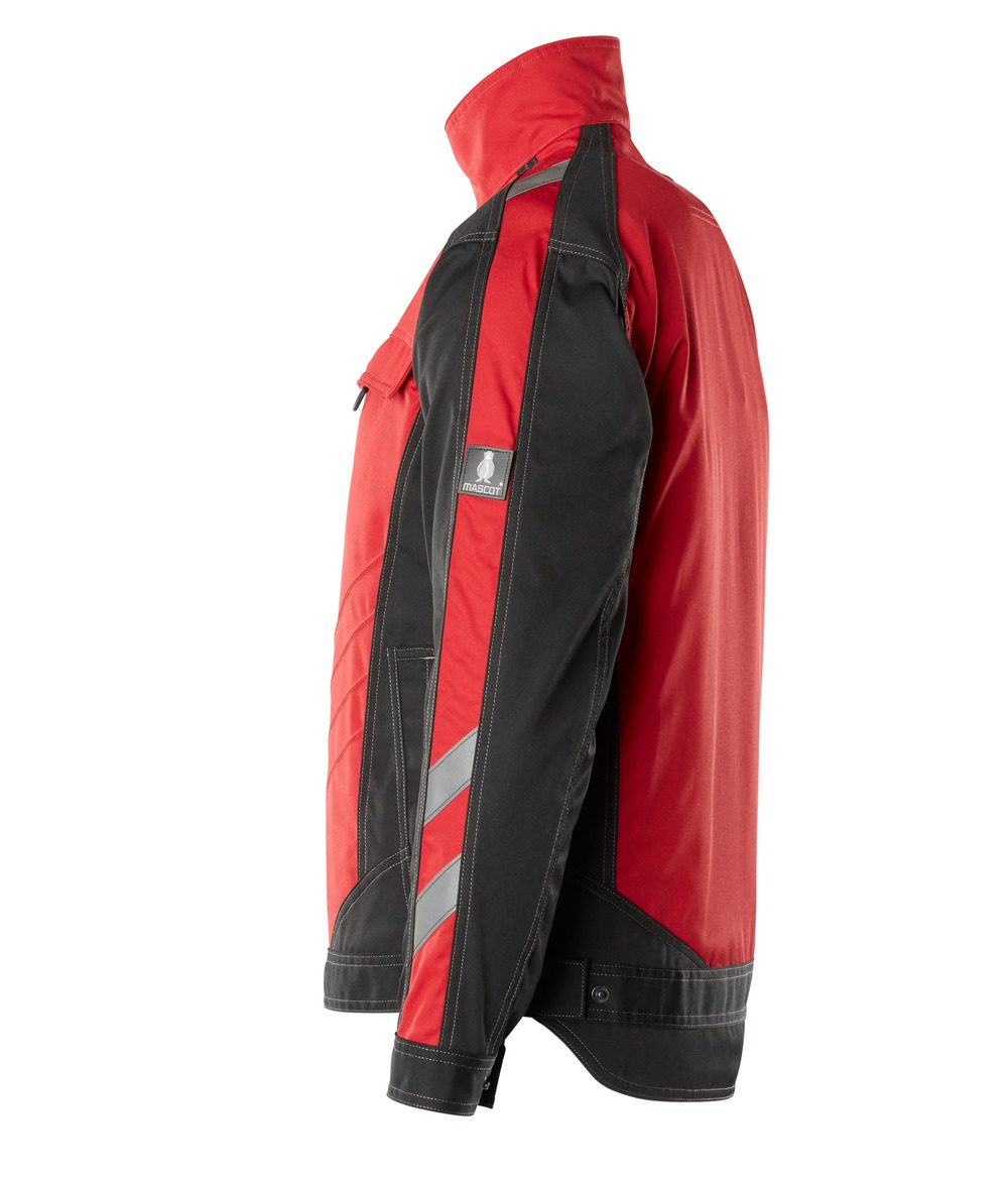 Mascot Fulda Unique Arbeitsjacke – rot/schwarz