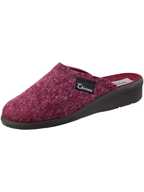 Silvi Schuhe Wollfilz bordeaux Wörishofer Fußbett