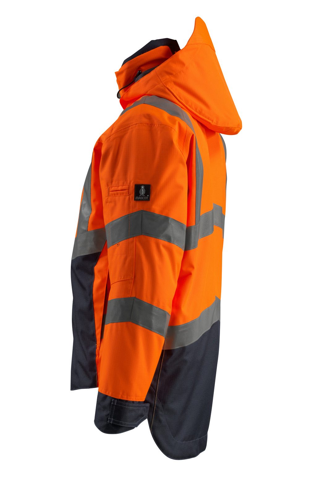 Mascot Harlow Safe Supreme zweif Warnschutzjacke – orange/schwarzblau